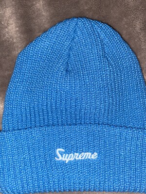 Supreme Loose Gauge Beanie Hat Light Royal OS One Size