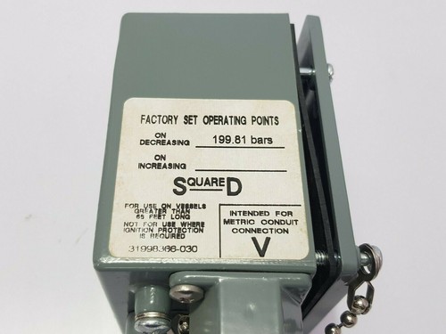 SQUARE D GCWM-3 PRESSURE SWITCH SERIES C - Picture 5 of 11