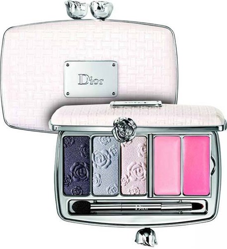 100%AUTHENTIC LtdEdition DIOR COUTURE MILLY GARDEN CLUTCH GLOWING Makeup PALETTE - Picture 3 of 12
