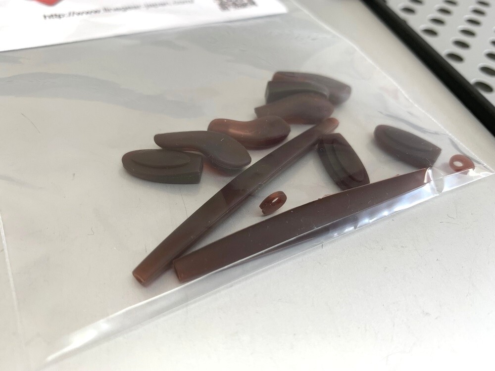 LINEGEAR Rootbeer Rubber Set for Oakley Juliet - Brown [JU-CRS-BR]