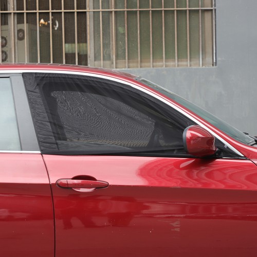 Black Car Front Door Window Insect Screen Cover For BMW 3 Series E90 2005-2012 - Picture 7 of 12