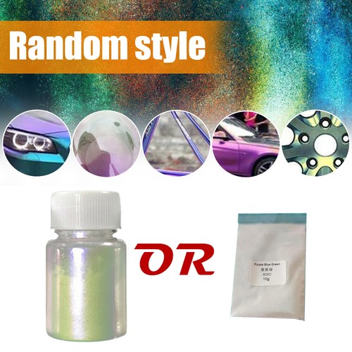 10g Car Chameleon Pigment Powder Pearl Powder Automotive Paint Pigment Shimmer - Picture 8 of 17