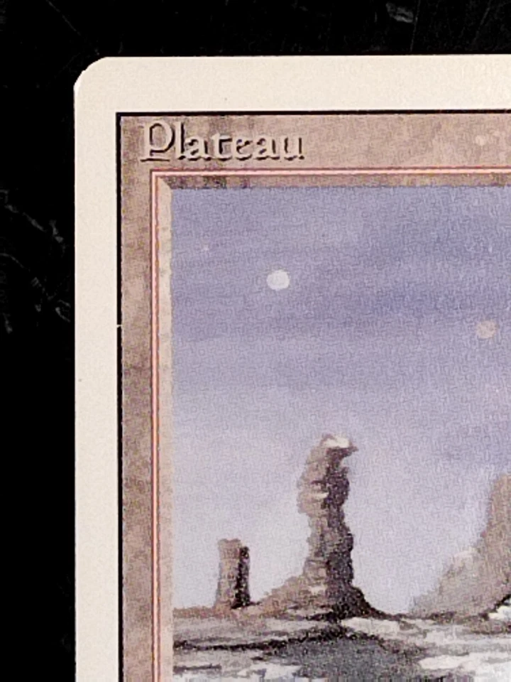  Plateau Dual Land Revised  Mint 9.0  RARE MISPRINT Magic The Gathering MTG 1993 - Image 3 of 4
