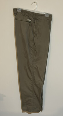 Gander Mountain Cargo Pants Men s 38 Cotton Hiking Outdoors Pockets Athleisure