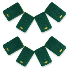 2 Packs 4 Pieces Shining Kitchen Sponges Dish Scrubber with a hanging hole
