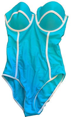 Body Glove Smoothies XS One Piece Swimsuit Heatwave Underwire Fabulush Turquoise