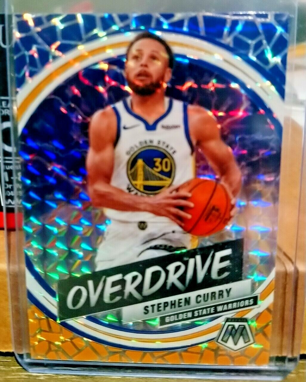 2019-20 PANINI MOSAIC OVERDRIVE SP PRIZM 23 BASKETBALL STEPHEN CURRY WARRIORS