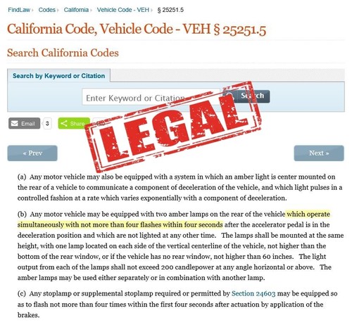 Alla Lighting 1129 1156 Legal STROBE Brake Light Bulb|Turn Signal,Flashing→Solid - Picture 3 of 11