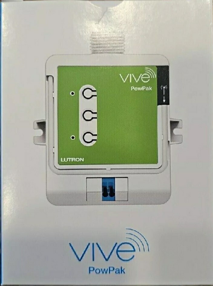 Lutron RMJS8TNDVB PowPak Dimming Module With 010V Vive (FREE
