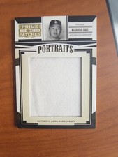 2005 Donruss Prime Patches Kazuhisa Ishii Jumbo Game Used Jersey Relic #504/515