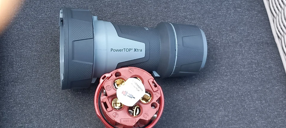 125A Mennekes 400V 3P+ N + E IP67 PowerTOP Xtra Plug (13225) - Image 3 of 4