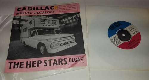 THE HEP STARS Cadillac/Mashed Potatoes 1965 Sweden 7" 45 Olga Records SO 09 ABBA - Picture 3 of 3