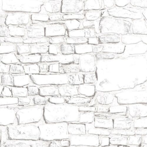 Dolls House A3 Whitewash Stone Wall Paper/Card 1:12 Scale Cladding 797-8 Tumdee - Picture 2 of 3