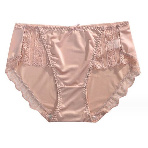 5 Stck. Set seidig Satin Damenhöschen Unterwäsche Slips französische Spitze Slips Unterwäsche Slips - Bild 6 von 15