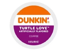 Keurig Dunkin Turtle Love Coffee K-cups 88 Count ❗