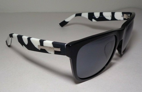 McQ by Alexander McQueen MQ0018SA Black White Silver New Women's Sunglasses - Picture 7 of 12
