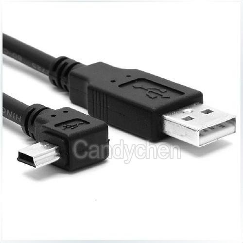 Angled USB Charger Data Cable for Wacom Intuos 4 PTK440 Intuos 5 Intuos Pro - Photo 3/4