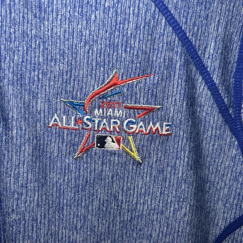 Antigua 2017 MLB Miami All Star Game 1/4 Zip Shirt Jacket Mens Size M Medium - Picture 4 of 8