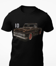 1964 Chevy C10 Stepside Antique Pickup Truck Short-sleeve T-shirt 1964 Chevy C10 Stepside Antique Pickup Truck Short-sleeve T-shirt
