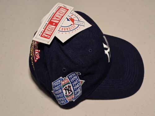 Vintage American Needle New York Yankees Hat Snapback Blue White Wool *NEW NWT* - Picture 4 of 8