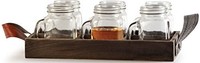 Circleware Country Mini Mason Jar Mug Clear Glass Shot Glass Set, Glass Handles on sale Circleware Country Mini Mason Jar Mug Clear Glass Shot Glass Set, Glass Handles on sale