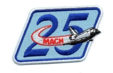 NASA Space Shuttle Patch STS International Space Station Columbia Challenger