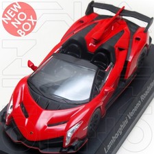 LAMBORGHINI VENENO ROADSTER KYOSHO COLLECTION SPECIAL 1:64 RED NO BOX NO BOOK