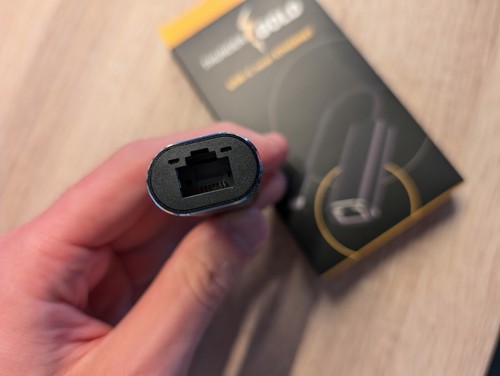 Ethernet Adapter USB C kabel - USB C naar Ethernet / Internet - Internet Adapter - Afbeelding 2 van 2