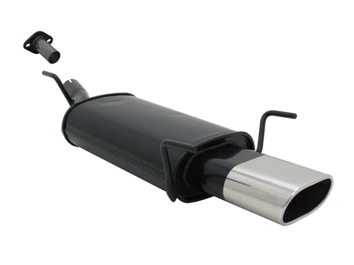 Silencieux echappement Opel Astra G Berline anti-bruit pour remplacer un pot perce 135x75mm