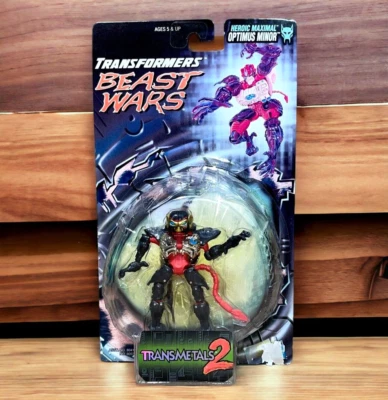 HASBRO Transformers - Beast Wars - OPTIMUS MINOR - TransMetal 2 - Vintage 1998 RARE