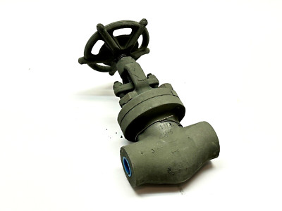Henry Vogt Machine Co B52849 Globe Valve 1/2'' 1500lb A105 Body HF Seat CR13 Stem