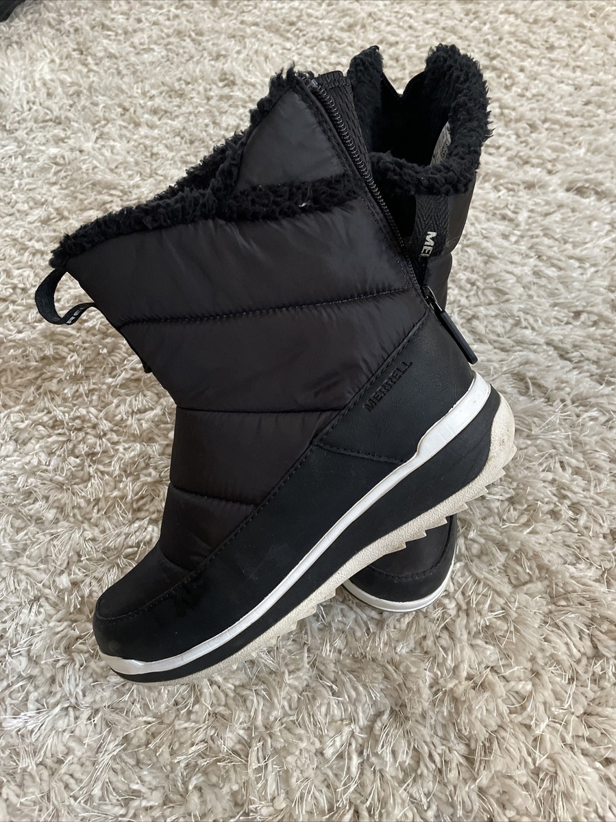 Shoe Farchill Mid Lace Leather Polar Ac+ Waterproof Merrell