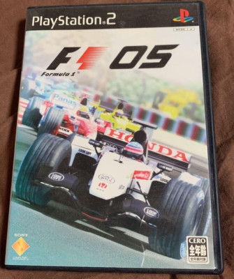 PS2 PlayStation 2 Formula One 2005 Japanese Games With Box Tested Genuine