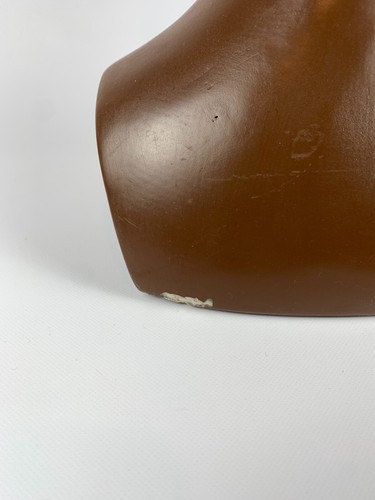 Parrucca vintage testa manichino salone occhi dipinti busto Halloween nero collo lungo anni 60 - Foto 4 di 9