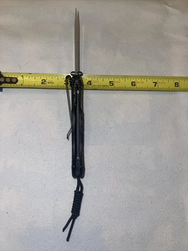 New Timberline Battle Hog Locking Tanto Pocket Clip Knife 1161 - Image 4 of 4