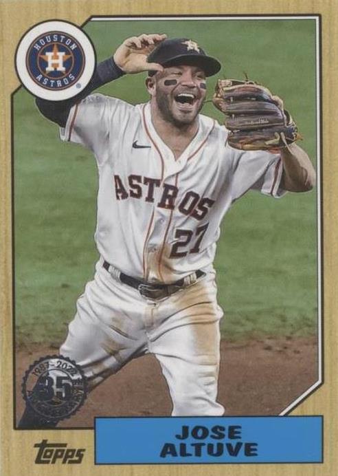 2022 Topps Series 2 - Jose Altuve #87TB-6 - 1 of 1