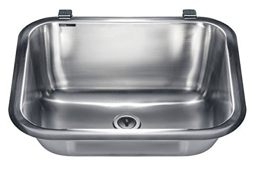 Intra vk50std utility lavabo in acciaio inox con una ciotola per ... Lavabo in acciaio inox