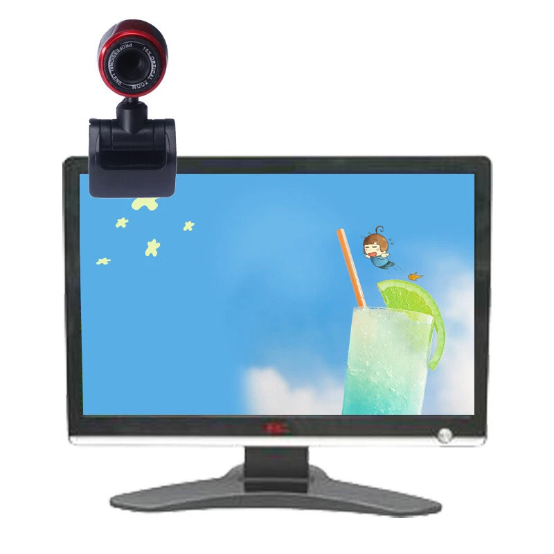 1024x768 HD Webcam USB2.0 Computer Web Camera For Laptop Desktop PC Microphone - Image 2 of 4