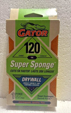 Gator Medium 120-Grit Sanding sponge 5"x3"