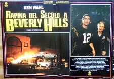 FOTOBUSTA LOBBY RAPINA DEL SECOLO A BEVERLY HILLS KEN WAHL J.FURIE CINEMA