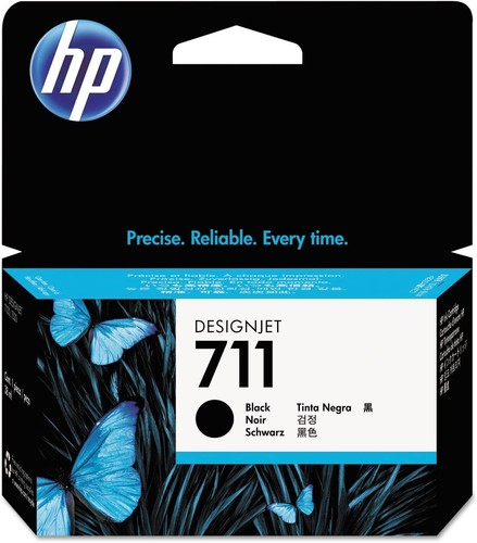 ORYGINALNY WKŁAD ATRAMENTOWY HP711 CZARNY 38ML / 80ML / 2X 80ML - WYSŁANY SZYBKO - Zdjęcie 2 z 4