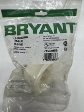 Bryant 71530MB Locking Male Base 3P 4W Grounding 30A 250V