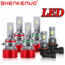 For Gmc Sierra 1500 2500 Hd 3500 2003-2006 6000k Led Headlight Fog Light Bulbs