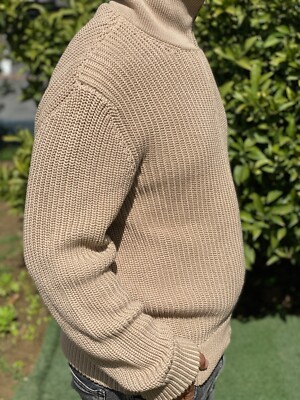 Prada Milano Casual Heavy Chunky Knit Full Zip Sweater Cardigan