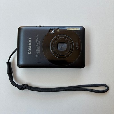 Canon PowerShot SD780 IS Digital ELPH 12.1MP 3x Zoom Black Camera w/ Accessories