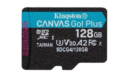 Kingston Canvas Go! Plus Flash-Speicherkarte - 128 GB
