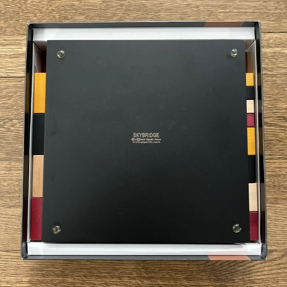 SKYBRIDGE 3D Strategic Wooden Board Game by Gigamic - 100% Complete - RARE - VG - Image 2 of 4