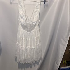 Free People Dress Ivory Small NEW OB473164 $128