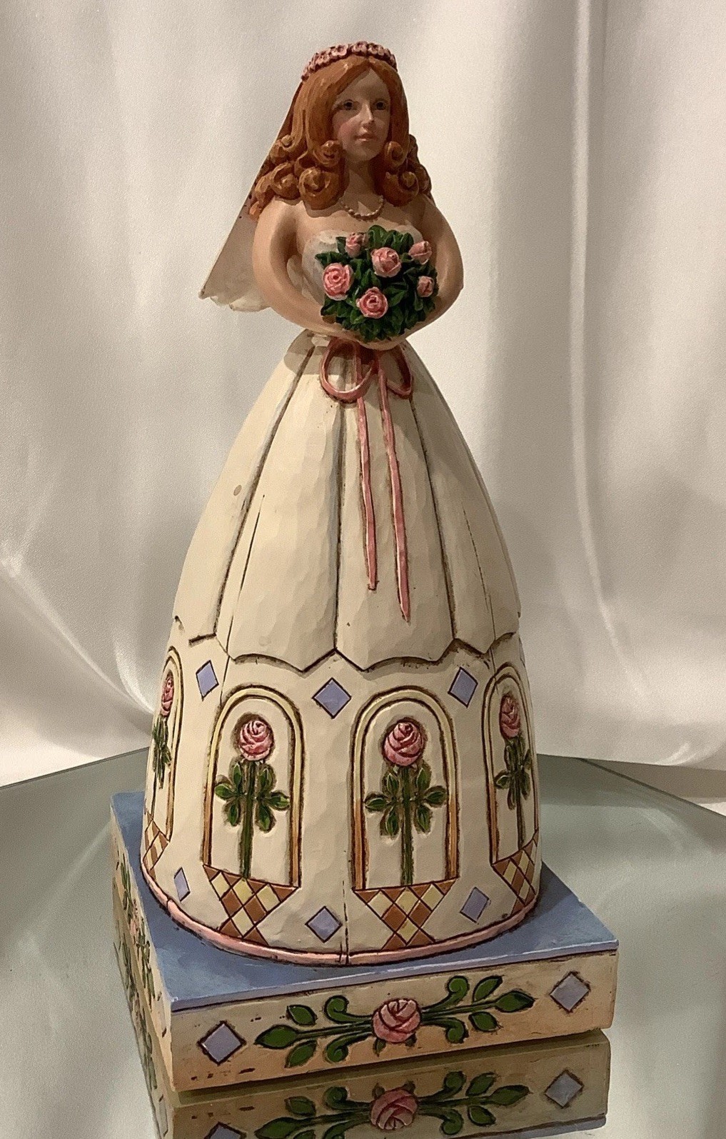 Jim Shore From This Day Forward Bride Wedding Figurine Heartwood Creek #4007235