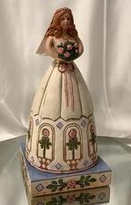 Jim Shore From This Day Forward Bride Wedding Figurine Heartwood Creek #4007235